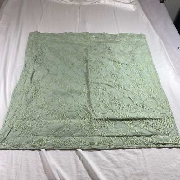 2 Cotton Pillow Shams Mint Green - Picture 4 of 7